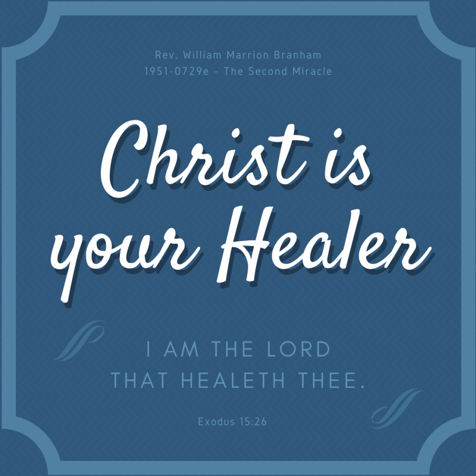 Christ Is Your Healer