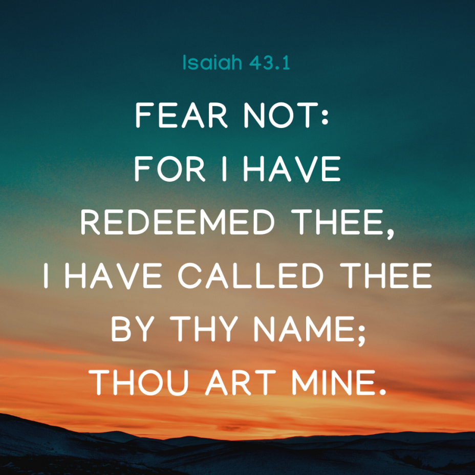 Isaiah 43.1