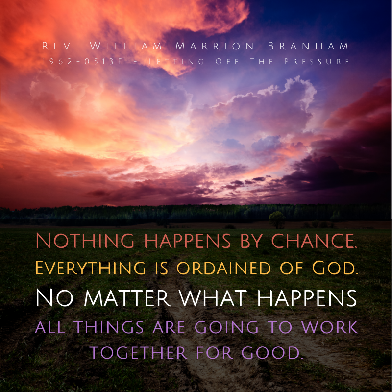 Nothing Happens By Chance